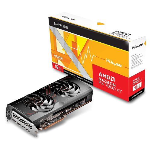 Sapphire Radeon RX 7800 XT 16GB PULSE videokártya (11330-02-20G)