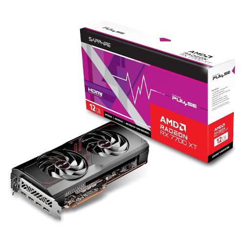 Sapphire Radeon RX 7700 XT 12GB PULSE videokártya (11335-04-20G)