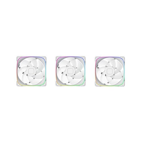 Geometric Future Squama 2503W Triple Package hűtő ventilátor 120mm fehér 3db (1F2503W312001)