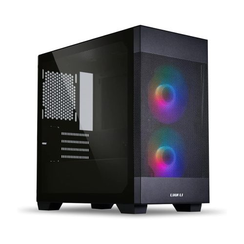 Lian Li LANCOOL 205M MESH táp nélküli ablakos Micro ATX ház fekete