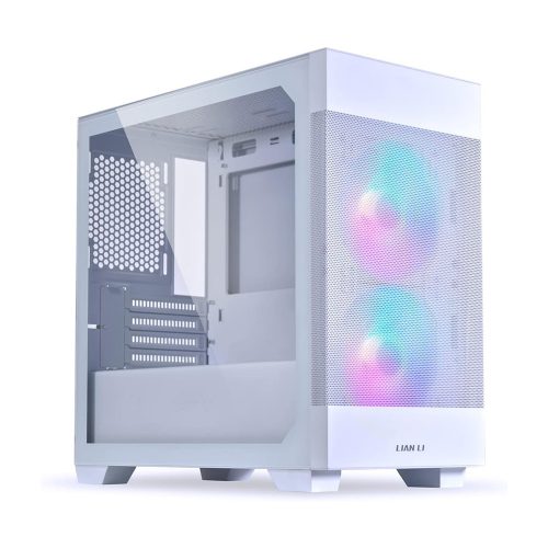 Lian Li LANCOOL 205M MESH táp nélküli ablakos Micro ATX ház fehér