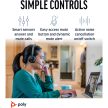 Poly Voyager Focus 2 UC M USB-A sztereó Bluetooth headset (213727-02)