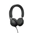 Jabra Evolve2 40 SE MS USB-A sztereó headset fekete (24189-999-999)