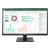 27" LG 27BK55YP-B LCD monitor fekete
