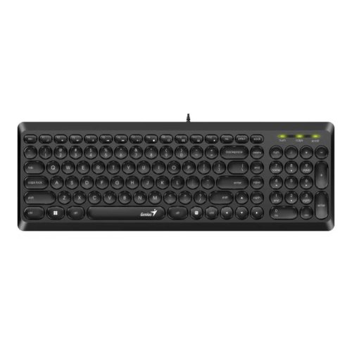 Genius SlimStar Q200 billentyűzet fekete (31310020404)