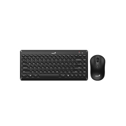 Genius LuxeMate Q8000 vezeték nélküli billentyűzet + egér fekete (31340013404)