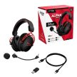HyperX Cloud Alpha Wireless vezeték nélküli gaming headset fekete (4P5D4AA)
