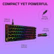 HyperX Alloy Origins 65 Mechanical HX Red Gaming US billentyűzet fekete (4P5D6AA#ABA)