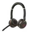 Jabra Evolve 75 SE LINK380A MS sztereó headset fekete-piros + töltőállvány (7599-842-199)