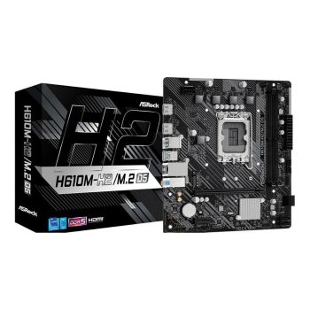 ASRock H610M-H2/M.2 D5 alaplap (90-MXBML0-A0UAY)