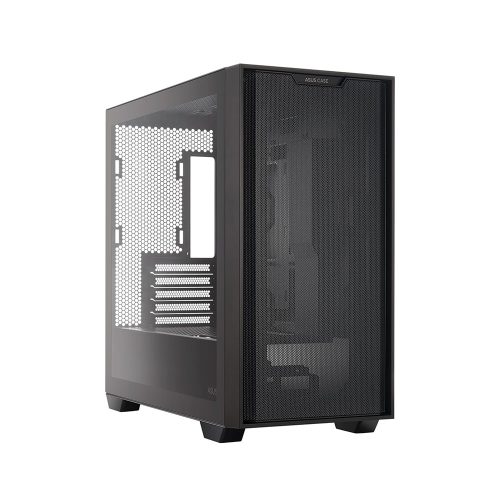 ASUS A21 táp nélküli ablakos Micro-ATX ház fekete (90DC00H0-B09010)
