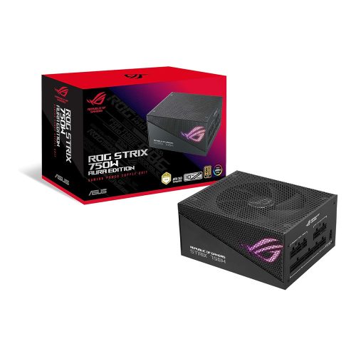 ASUS ROG-STRIX-750G-AURA-GAMING 750W moduláris tápegység (90YE00P3-B0NA00)