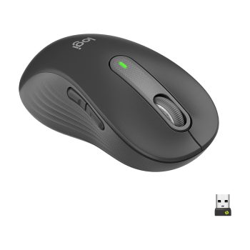   Logitech Signature M650 L nagy balkezes vezeték nélküli egér grafitszürke (910-006239)