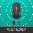 Logitech Signature M650 L nagy balkezes vezeték nélküli egér grafitszürke (910-006239)