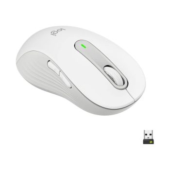   Logitech Signature M650 L nagy balkezes vezeték nélküli egér piszkosfehér (910-006240)