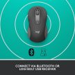 Logitech Signature M650 közepes vezeték nélküli egér grafitszürke (910-006253)