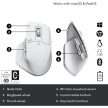 Logitech MX MASTER 3S vezeték nélküli bluetooth egér Pale Grey (910-006560)
