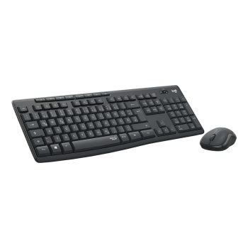   Logitech MK295 Silent vezeték nélküli billentyűzet Deutsch (Qwertz) + egér grafitszürke (920-009794)