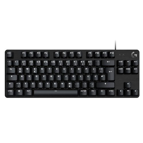 Logitech G413 TKL SE mechanikus Gaming német billentyűzet fekete (920-010443)