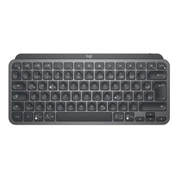   Logitech MX Keys Mini vezeték nélküli Suisse/Schweizer (Qwertz) billentyűzet grafitszürke (920-010485)