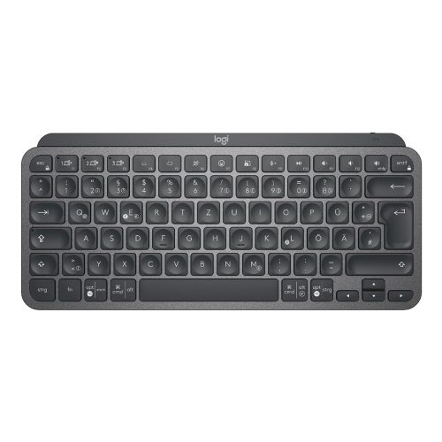 Logitech MX Keys Mini vezeték nélküli Suisse/Schweizer (Qwertz) billentyűzet grafitszürke (920-010485)