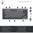 Logitech MX Mechanical Mini Tactile UK billentyűzet Graphite (920-010779)