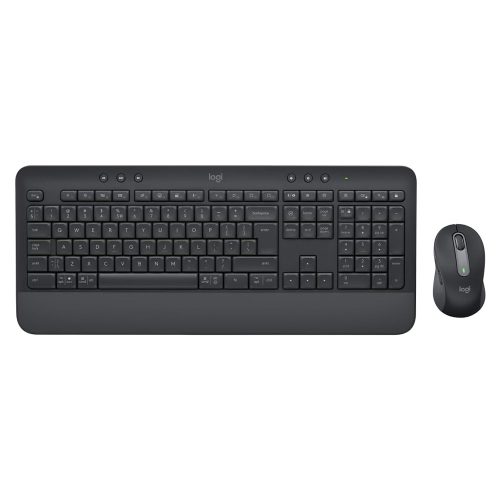 Logitech Signature MK650 Combo For Business vezeték nélküli német billentyűzet + egér fekete (920-010994)