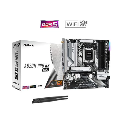 ASRock A620M Pro RS WiFi alaplap
