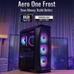 Aerocool Aero One Frost táp nélküli ablakos ház fekete (ACCM-PB17043.11 / Frost-G-BK-v1)