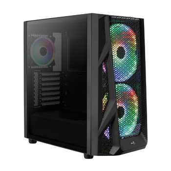   Aerocool AirHawk Duo (Duo-G-BK-v1) táp nélküli ablakos ház fekete (ACCM-PB19033.11)