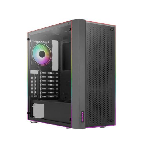 Aerocool Skribble-G-BK-v1 táp nélküli ablakos ház fekete (ACCM-PB28013.11)