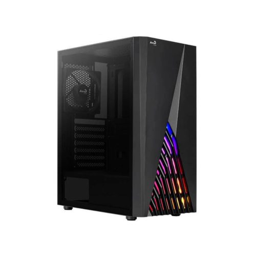 AeroCool Delta-A-BK-v1 táp nélküli ház akril oldallappal fekete (ACCM-PV45012.11)