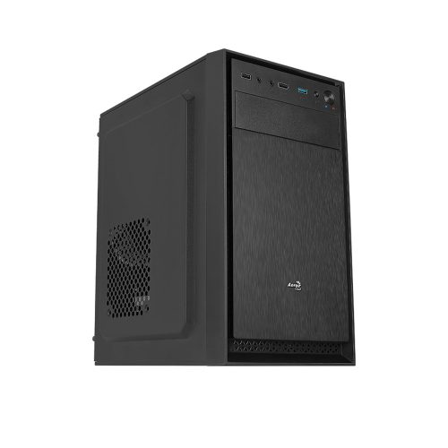 AeroCool CS-104-S-BK-v1 táp nélküli Micro ATX ház fekete (ACCS-PC12014.11)
