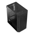 Aerocool Trinity Mini-G-BK-v1 táp nélküli ablakos Micro ATX ház fekete (ACCS-PV32013.11)
