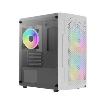   Aerocool Trinity Mini-G-WT-v2 táp nélküli ablakos Micro ATX ház fehér (ACCS-PV32033.21)