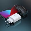BOROFONE BN1 INNOVATÍV FALI TÖLTŐ - USB - 2.1A USB-C TÍPUSÚ KÁBELLEL, FEHÉR
