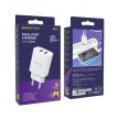 BOROFONE BN2 SUPER HÁLÓZATI TÖLTŐ - 2XUSB - 2.1A FEHÉR