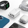 BASEUS KOMPAKT FALI TÖLTŐ - 3XUSB - 17W (CCXJ020102) FEHÉR