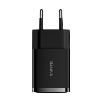   BASEUS COMPACT FALI TÖLTŐ - 2XUSB - 10,5 W (CCXJ010202) Fekete