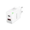 BOROFONE BN16 SZÍVÓS FALI TÖLTŐ - USB + C TÍPUSÚ - PD 45W 3A FEHÉR