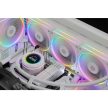 ID-Cooling AF-127-ARGB-W hűtő ventiátor 12cm fehér