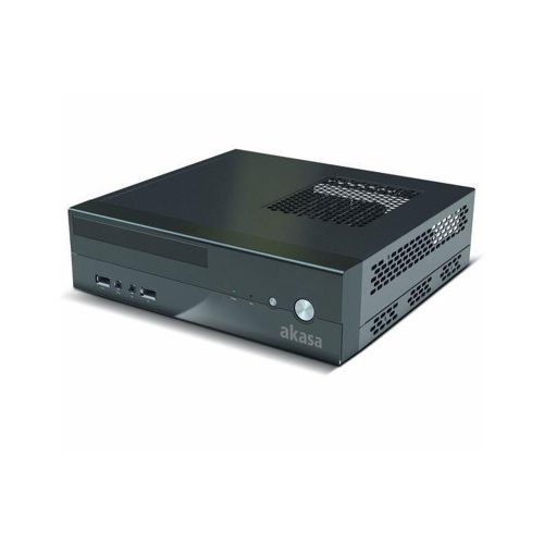 Akasa Crypto Vesa mini-ITX ház fekete (AK-ITX03BK)