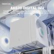 Deepcool AK620 Digital WH univerzális CPU hűtő fehér
