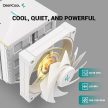 Deepcool AK620 Digital WH univerzális CPU hűtő fehér