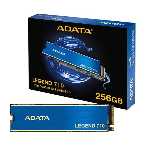 256GB ADATA SSD M.2 meghajtó Legend 710 (ALEG-710-256GCS)