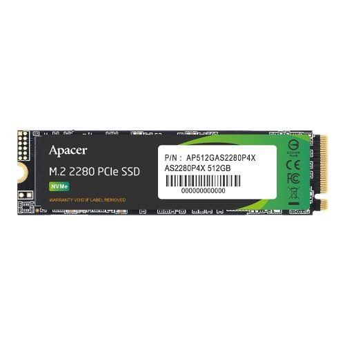 512GB Apacer M.2 AS2280P4X SSD meghajtó (AP512GAS2280P4X-1)