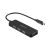 Approx 4 portos USB Hub fekete (APPC48V2)