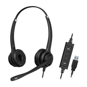 Axtel Elite HDvoice MS HD duo sztereó headset (AXH-EHDMSD)