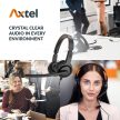 Axtel Voice 40 duo HD sztereó headset (AXH-V40D)