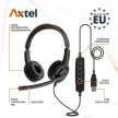 Axtel Voice UC40 duo sztereó headset (AXH-V40UCD)